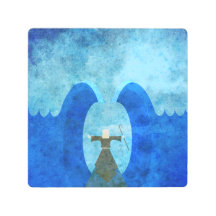 desfilar en el mar rojo de Moses - arte cristiano