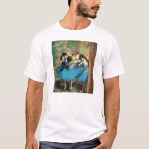 Desgasifique la camiseta azul de los bailarines