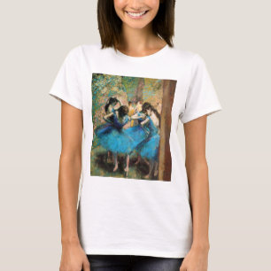Desgasifique la camiseta azul de los bailarines