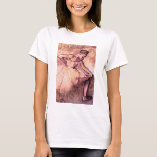 Desgasifique la camiseta rosada de la bailarina
