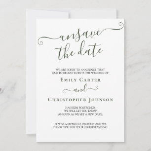 Desguardar la tarjeta de actualización del Boda ve