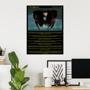Desiderata Águila Por Posters De Agua