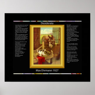 DESIDERATA Posters De Burros Y Perros