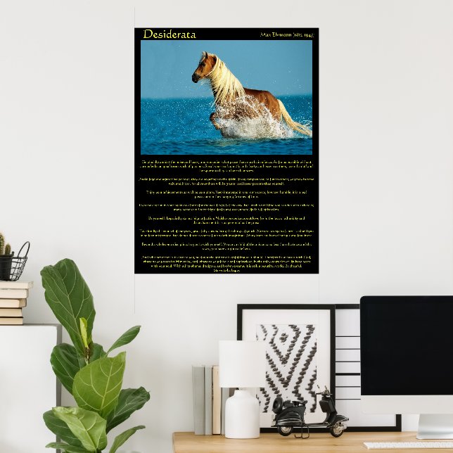 Desiderata Water Horse Posters (Oficina en casa)