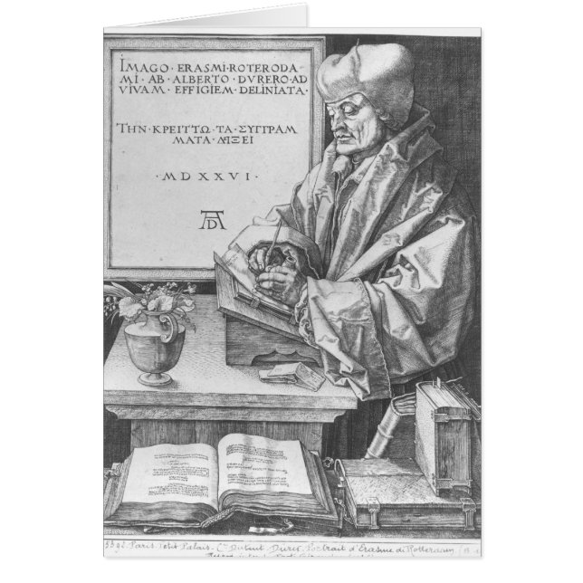 Desiderius Erasmus de Rotterdam, 1526 (Frente)