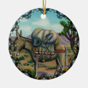 Desierto de Arizona del vintage y ornamento del