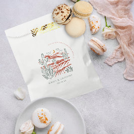 Desierto de Boho Cactus | Bolsas favoritas de boda