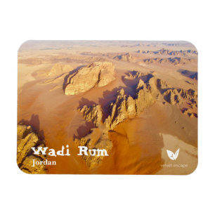 desierto de Wadi Rum en Jordania imán por escape