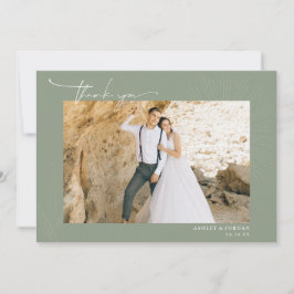 Desierto moderno de Boho | Agradecimiento de Boda