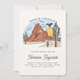 Desierto Occidental | Invitación de Despedida de S