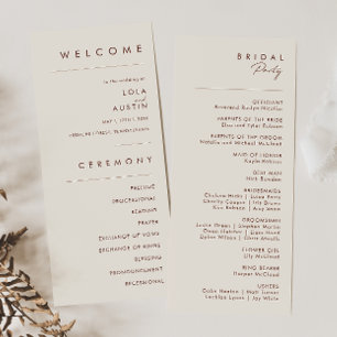 Desierto simple Programa de Boda Blanca Natural