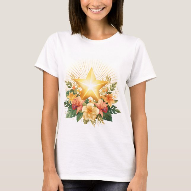 [Design] Camiseta Feminina Cristã Brasil Presente  (Anverso)