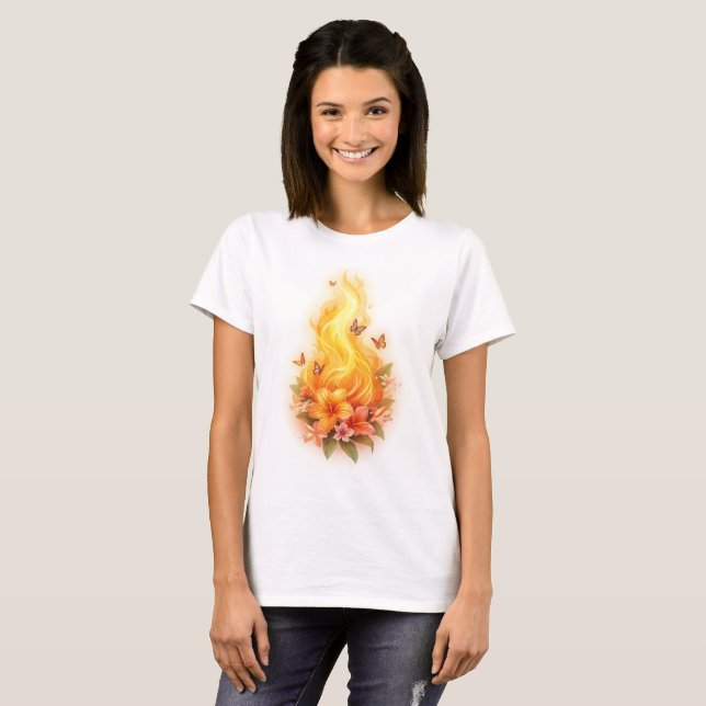 [Design] Camiseta Feminina Cristã Brasil Presente  (Anverso completo)