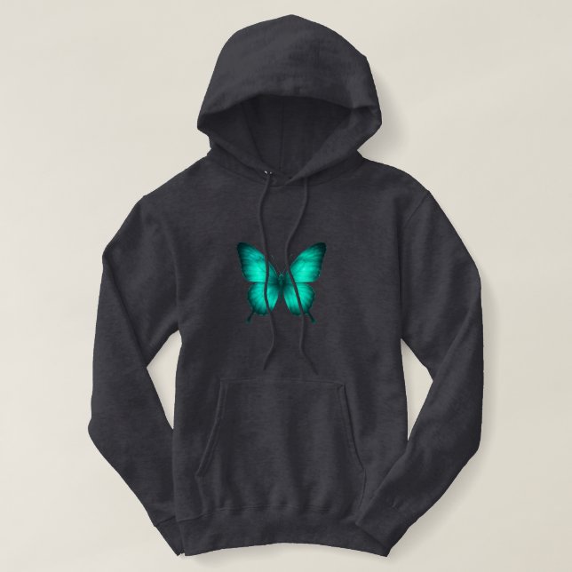 DESIGN DE CAMISETAS FEMININO BORBOLETAS  (Diseño del anverso)