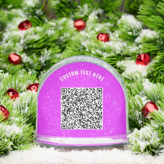 Design Your Own Custom Text and QR Code (Navidad)