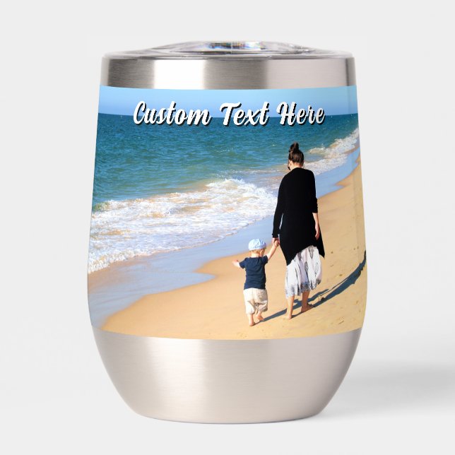 Design Your Own Photo and Custom Text Personalized (Frente)