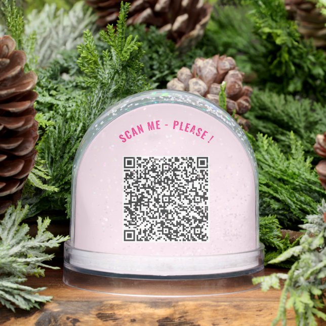 Design Your Own QR Code Scan Info Personalized (Invierno)