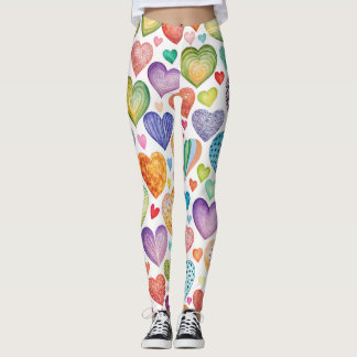 Designer-Leggings mit ausgefallenem Muster Leggin