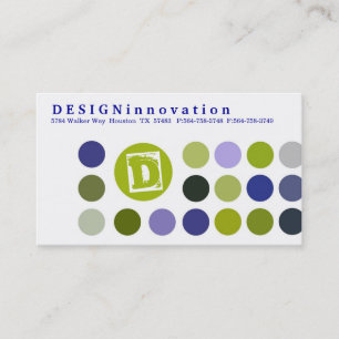 DESIGNInnovation [Blue] Tarjetas de visita