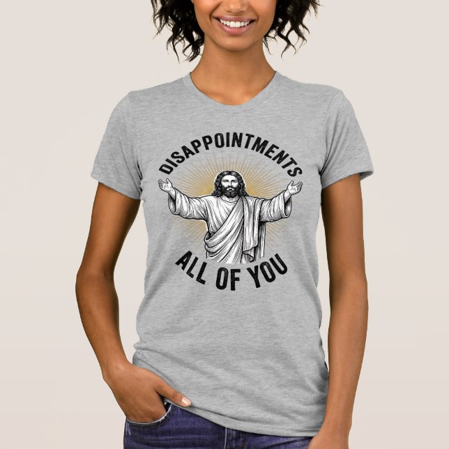 Desilusiones Todos Ustedes Camiseta Religiosa Vint (Anverso)
