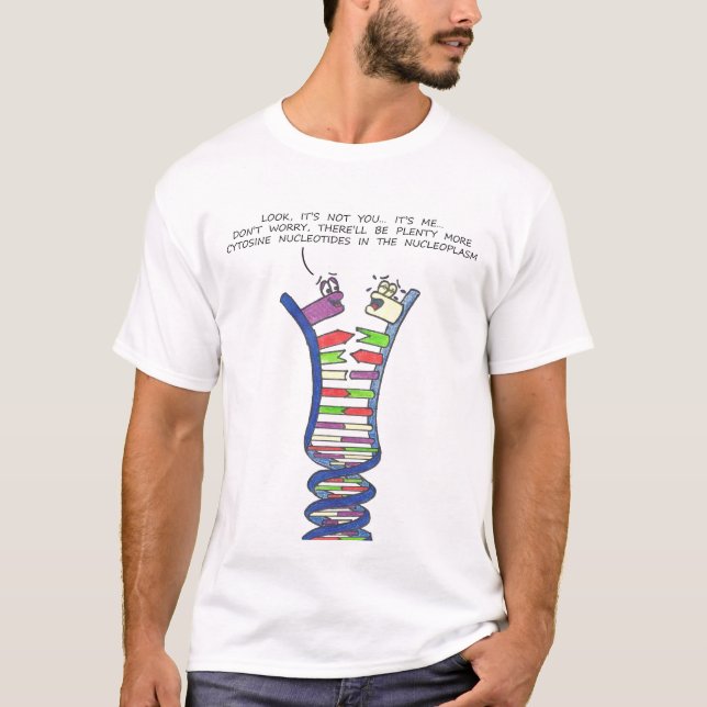 Desintegración de la DNA - la camiseta de los (Anverso)