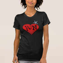 Desintegración Ninja - la camiseta de las mujeres