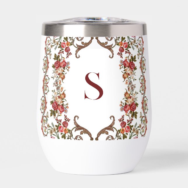 Deslizamientos florales vintage (Frente)