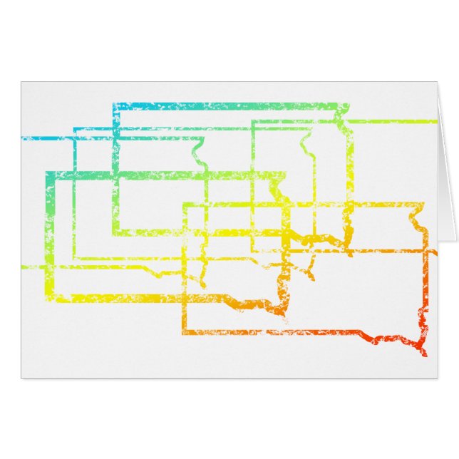 deslumbramiento de los chill del sur de dakota (Anverso (Horizontal))