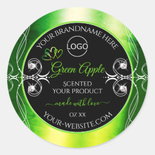 Deslumbrante logotipo de las joyas de las etiqueta