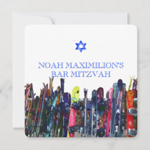 ¡Desmenuzando el Gnar! Invitaciones de Mitzvah/DIY