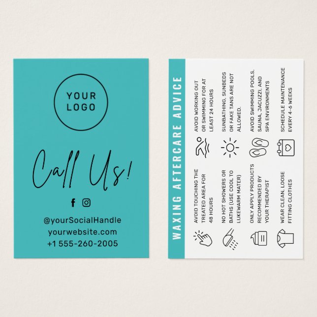 Desmontaje del pelo de la tarjeta de postcuidado V (Anverso y reverso)