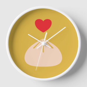 Desmoronando amor Longan Wood Encuadernado Reloj