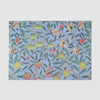 Desnudo de papel de tejidos azules de William Morr