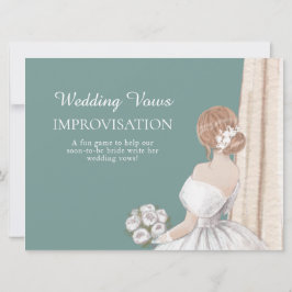 Despedida de Soltera - Juego de Improvisación de V