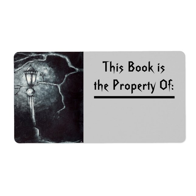 Despeler al Pegatina del libro oscuro (Frente)