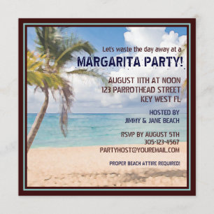 Desperdiciando un día en una invitación a la fiest