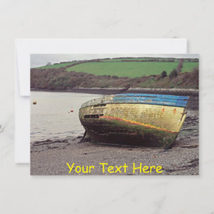 Desperdicio de barco personalizable, Cornwall, tar