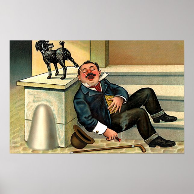 DESPERTAMIENTO DE RUEDAS - Arte de perros de época (Frente)