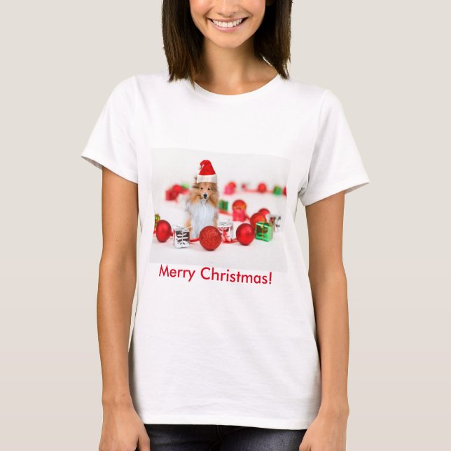 Despertar amargas camisetas de mujeres navideñas (Anverso)