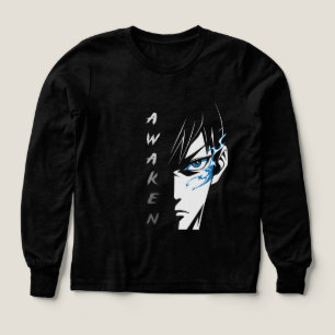 DESPERTAR - Camiseta Anime de media cara
