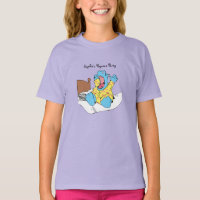 Despertar la camiseta del niño del hipopótamo