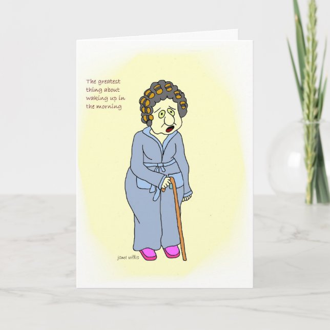 Despertar la tarjeta de cumpleaños (Anverso)
