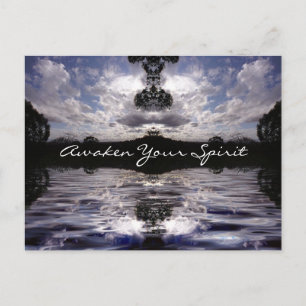 DESPERTAR TU postal SPIRIT