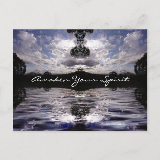 DESPERTAR TU postal SPIRIT