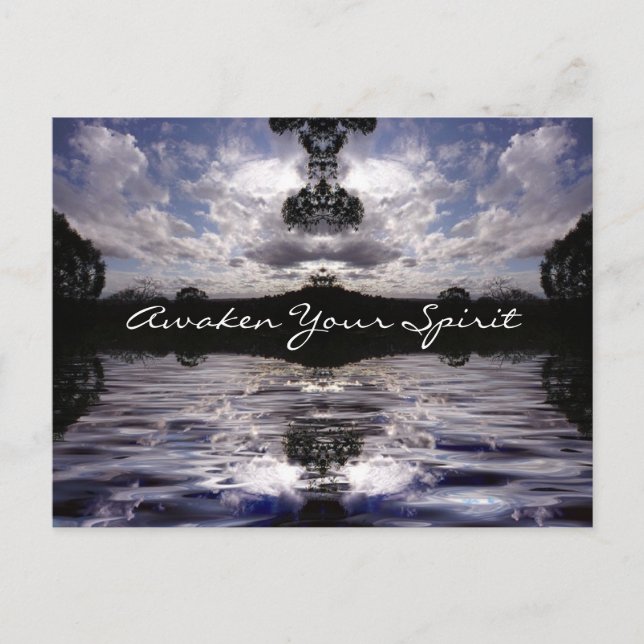 DESPERTAR TU postal SPIRIT (Anverso)