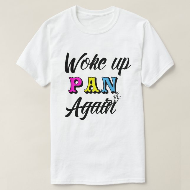 Desperté camiseta Pan (Diseño del anverso)