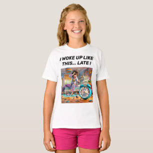 Desperté El Diseño De Camisetas Tarde.