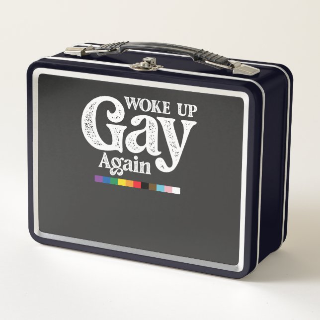 Desperté Gay de Nuevo Apoyo Orgullo LGBT (Anverso)