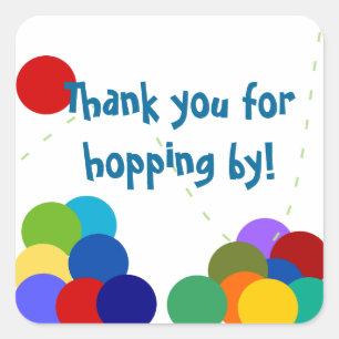 Despidiendo al fiesta gracias los pegatinas