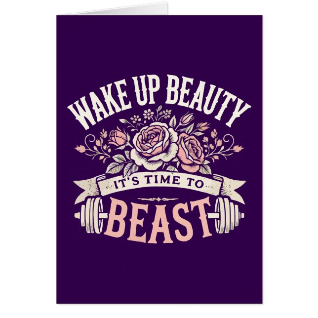 Despierta Belleza, es hora de la bestia - gimnasio (Frente)